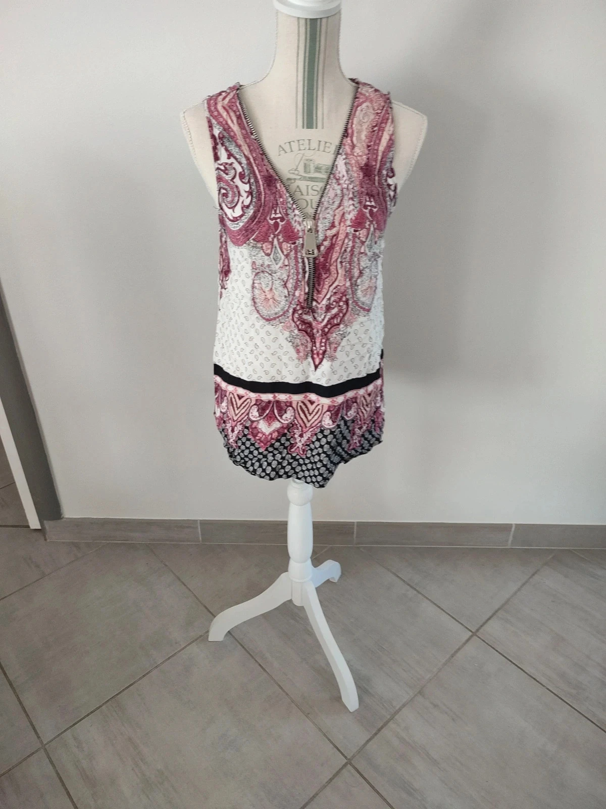 Haut sans manche femme taille L